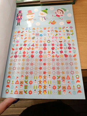 Christmas activity book like new