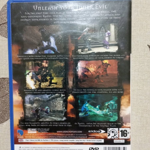 PS2 Legacy of Kain Defiance video game used, complete with booklet