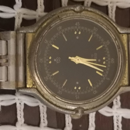 Seiko Quartz 7430-5050 vintage wristwatch (1983), untested