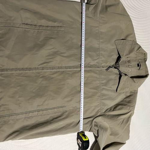 Light jacket like new, grey beige, loose fit large size