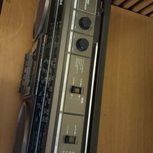 Sharp GF-5454 boombox used, vintage 80s