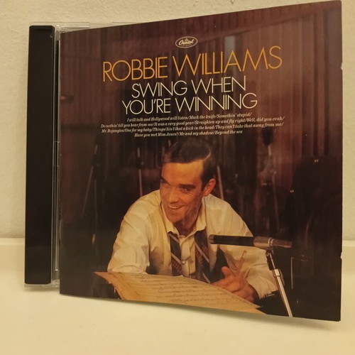 Robbie Williams Swing When You're Winning CD album used, jazz