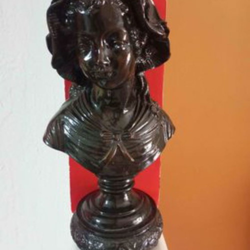 Bust of a girl used