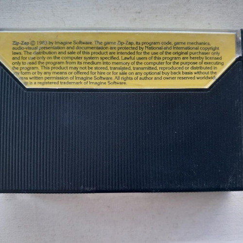 Zip-Zap game for ZX Spectrum 48K used