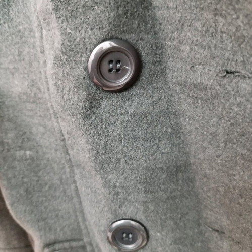 Fullah Sugah gray coat with belt used, size M