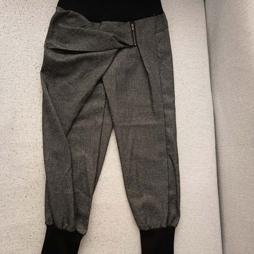 Women's Checked Pants Type Vraka Size L Like New
