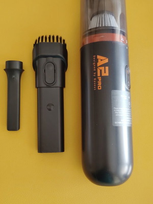 Baseus portable vacuum cleaner with accessories, like new