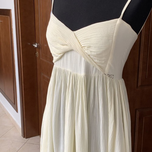 Viscose dress new, light draped summer style