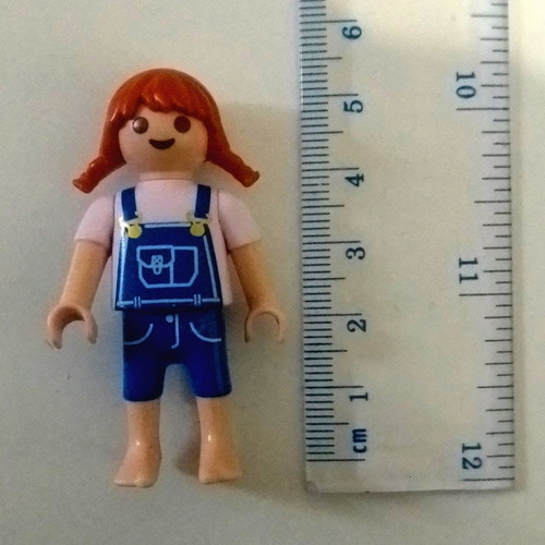 Pippi Longstocking Figure 5.5cm new, collectible vintage
