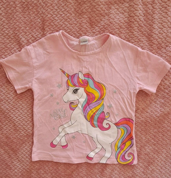 blouse unicorn 7-8 years