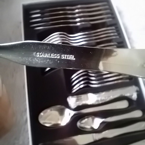 Cutlery set 30 pieces new stainless steel
