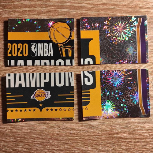 NBA 2020-21 Stickers Panini pack of 164 used