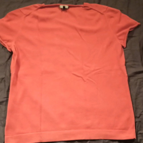 DKNY men's coral blouse large used