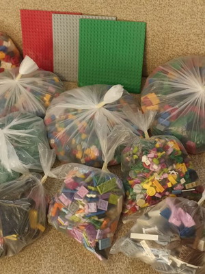 Building Blocks pack 5 kilos like new, assorted pieces