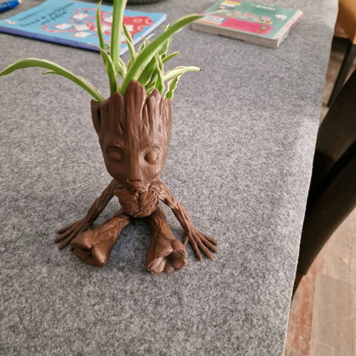 Groot planter new, decorative 3d printed