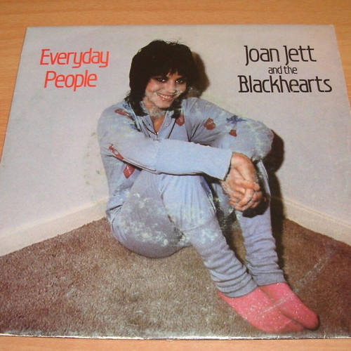 Joan Jett And The Blackhearts Everyday People 45 vinyl used, rock