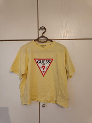 Guess yellow t-shirt like new, size M, 100% cotton