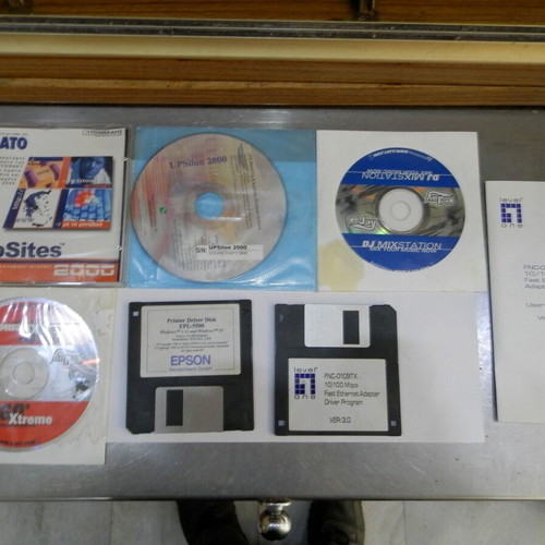 Software Various and Drivers Vintage for Retro PC Used