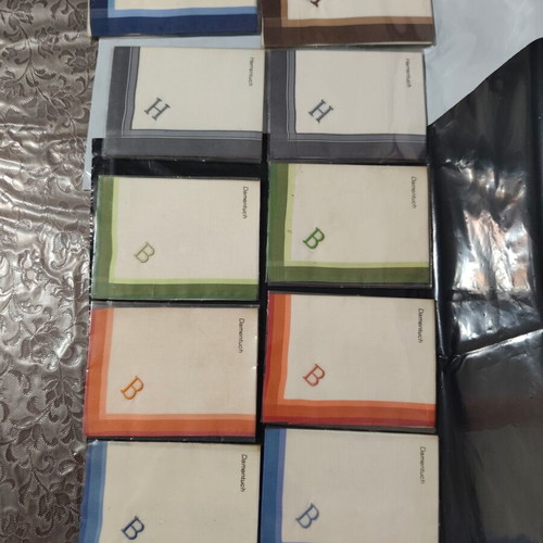 German handkerchiefs 100% cotton, set