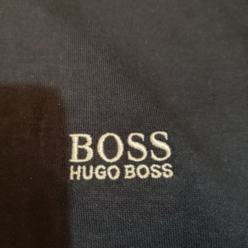 Boss / Hugo Boss men's dark blue zip-up sweater, size M