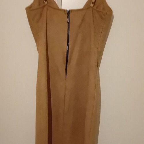 Castori mini dress like new, camel color, size S