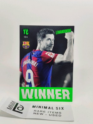 Lewandowski Winner collectible card Panini Top Class like new