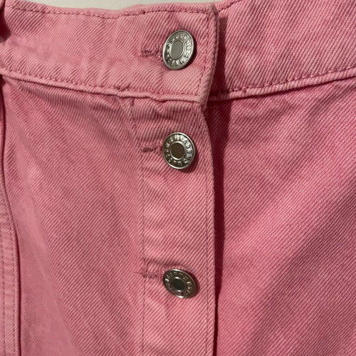 Mango pink denim skirt like new, size S