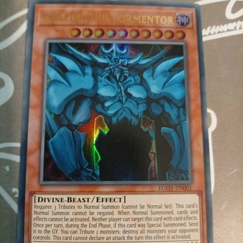 Yu-Gi-Oh! cards Slifer the Sky Dragon EGS1-EN001 set of 3 new