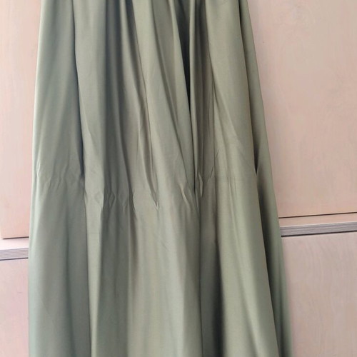 Maxi skirt olive green, one size, like new