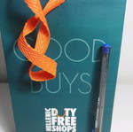 Duty free paper gift bag like new, small size