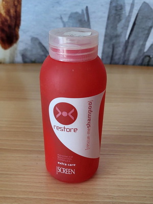 Screen restore shampoo new, extra moisturizing