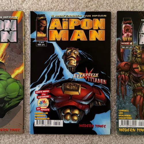 Iron Man (Modern Times) Issues 2, 3, 4 Like New Pack