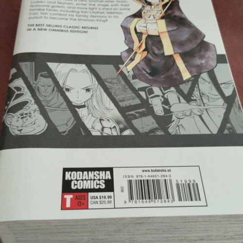 Shaman King omnibus volumes 16-18 new, English