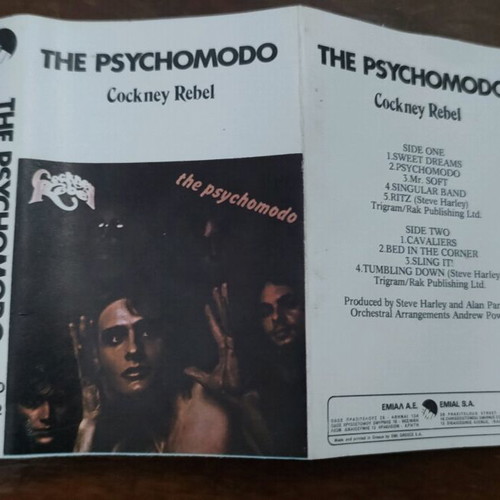 Cockney Rebel Psychomodo cassette like new, rock