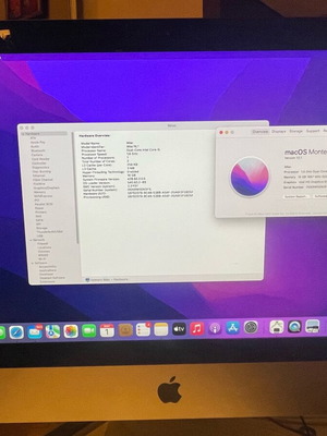 iMac 21.5” Late 2015 used without keyboard and mouse