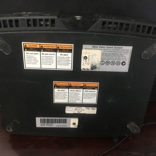 X BOX console used for parts WA98052