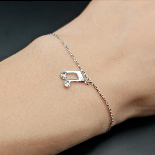 Silver bracelet new, 925 rhodium plated silver