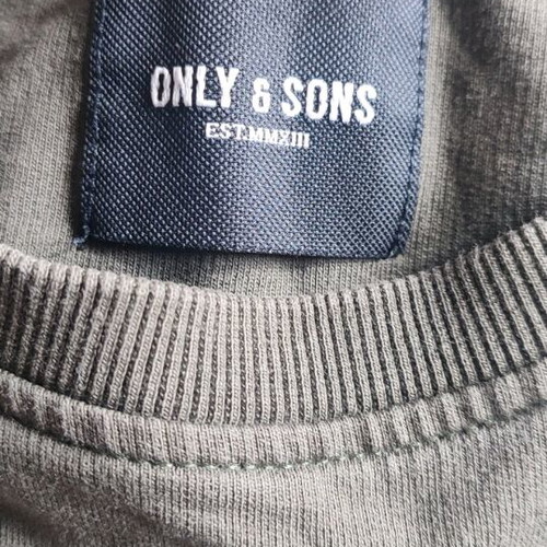 Only & Sons sweatshirt used, green, size S
