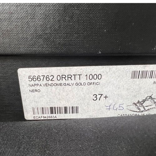 Saint Laurent sandals used, size 37, black