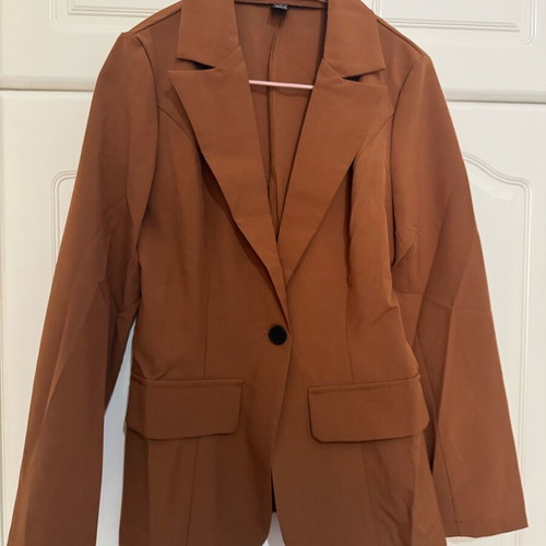 Shein thin jacket light brown petite XS like new