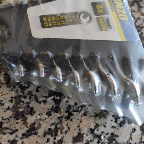 German wrench set 8 pieces new