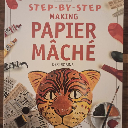 Making Papier Mâché book like new, English