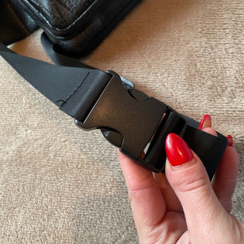 Banana bag used, black in perfect condition