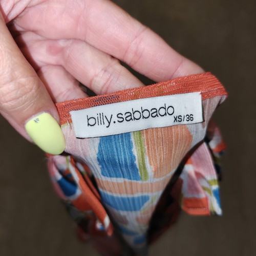Billy Sabbado T-shirt like new, size XS, multicolor