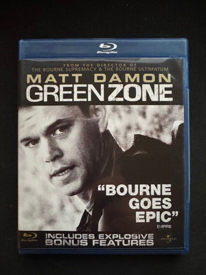 Green Zone Blu-Ray like new, action thriller with subtitles
