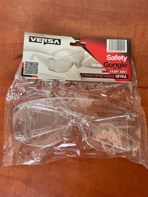 Work safety glasses new with transparent lenses