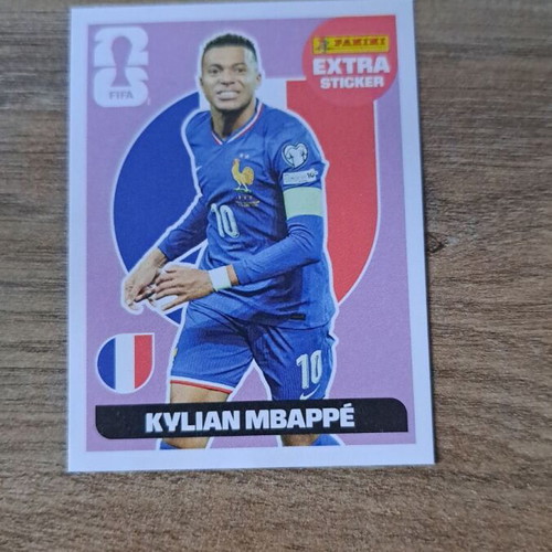 Panini Extra Sticker Kylian Mbappé new