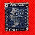  Γραμματόσημο Penny Blue