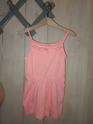 Kiki&Koko No104 one-piece 3/4 years pink like new