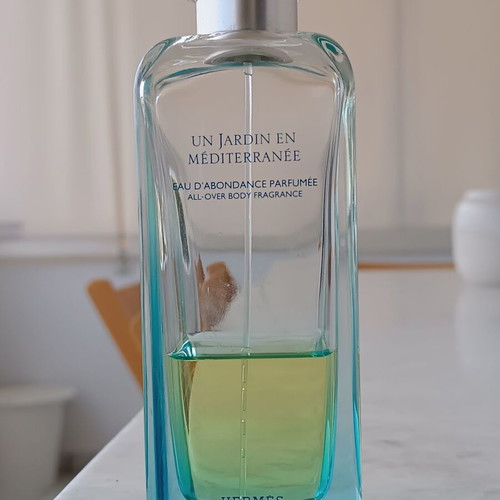 Hermes Un Jardin En Mediterranee 200ml perfume used